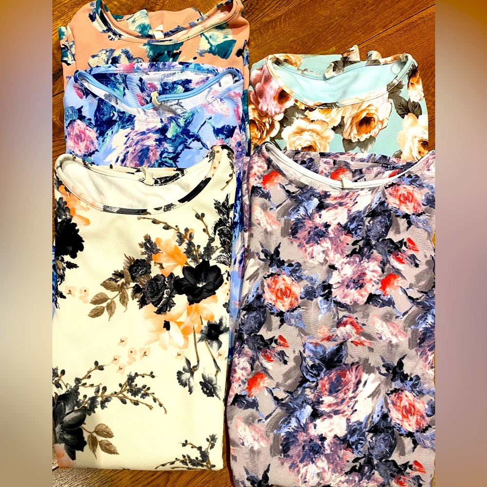 PINKBLUSH MATERNITY DRESS LOT/ BUNDLE OF Four (4) FOR SPRING All Size Small